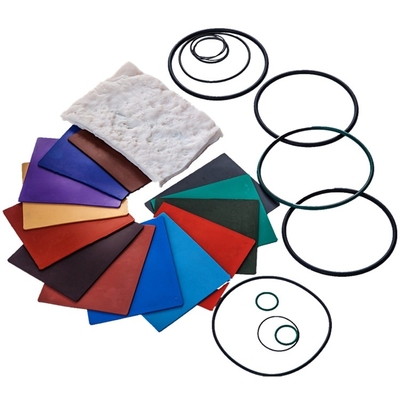 comprar Compuesto de caucho FKM resistente al aceite para una excelente resistencia al desgarro Negro utilizado para anillos y sellos O online manufacture