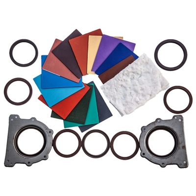 Buen precio Compuestos de goma de encargo O Ring Fluorocarbon Durable de los compuestos de silicón FKM en línea